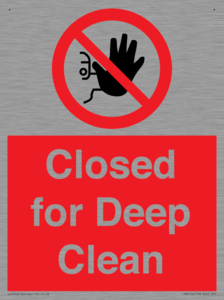 Closed for Deep Clean